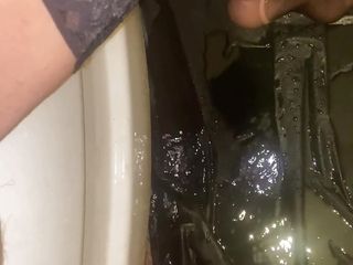 Milfycalla Ep 111 Stepmom Pisses All Over Bathroomand This Is a Fetish That I Like. I Want to See You with Your Dick in Your Han