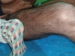 Sister-in-law cut chutney from younger brother-in-law