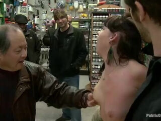 20 Year Old Slut Gets Used In A Hardware Store - Kink