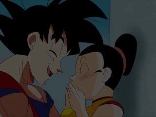 Milk gets hot for goku before the tournament  Dragon Ball Parody Anime Hentai 1080p