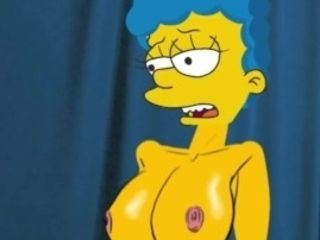 'MARGE SIMPSON milf 2D Cartoon Real Waifu #5 riding Big ANIMATION Ass Booty cartoon Cosplay SIMPSONS'