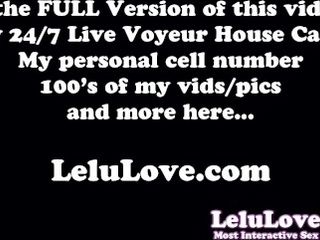 'Lelu Love live cam show RIGHT after major surgery explaining what happened & recovering plan & showing off scar points'