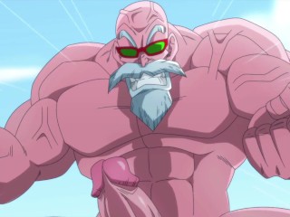 Kame Paradise - Marron gets fucked hard by Roshi - Part 4