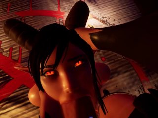 3D Animated  The Witch And Her Demon  Big Cock Futa  WildLife