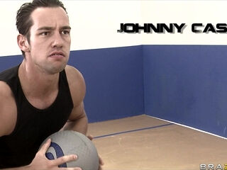 Dodgeball Dong With Johnny Castle, Stephani Moretti - Brazzers